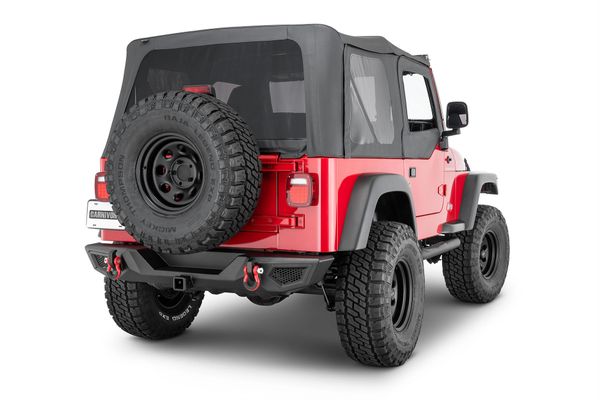 Carnivore Rear Bumper for 87-06 Jeep Wrangler YJ, TJ & Unlimited