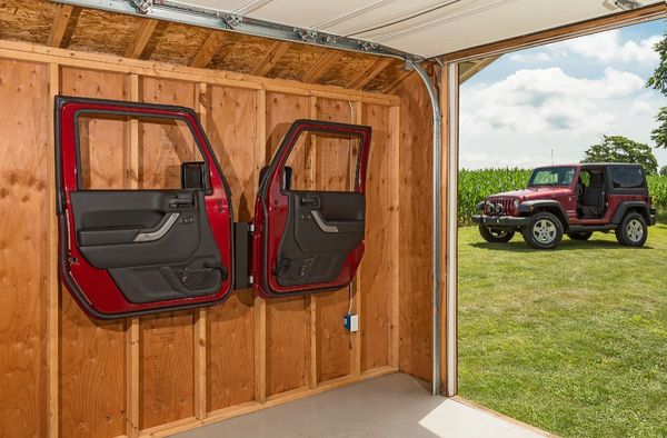 Quadratec Door Storage Hanger for 76-23 Jeep Wrangler, Gladiator, & CJ