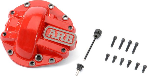 ARB Competition Differential Cover for Front & Rear M186/M200 Axle in Red for 18-23 Jeep Wrangler JL & Gladiator JT (Sport/Sahara)