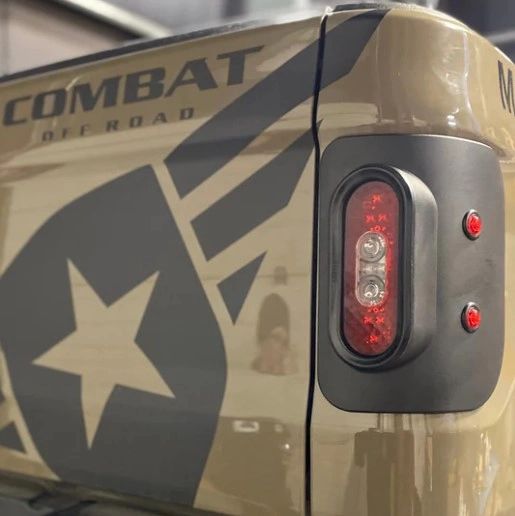 Combat Off Road Jeep Wrangler/Gladiator Off Road LED Tail Light Kit