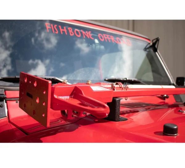 Fishbone HOOD MOUNT OFF-ROAD JACK HOLDER WRANGLER TJ