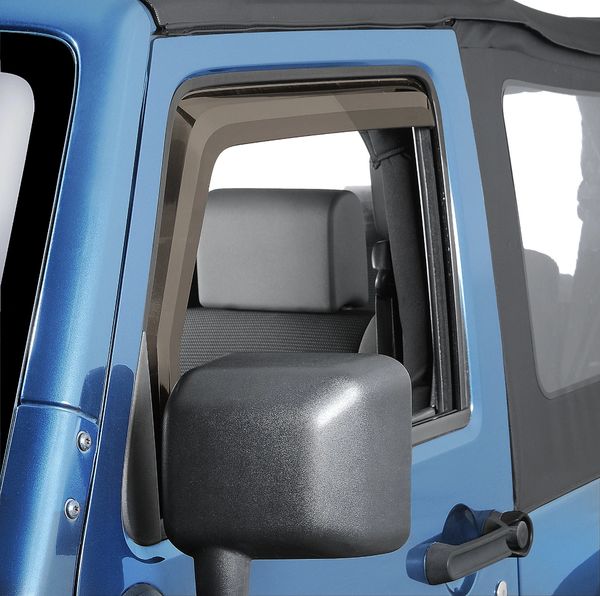 Quadratec Window Visors for 07-18 Jeep Wrangler JK/JKU