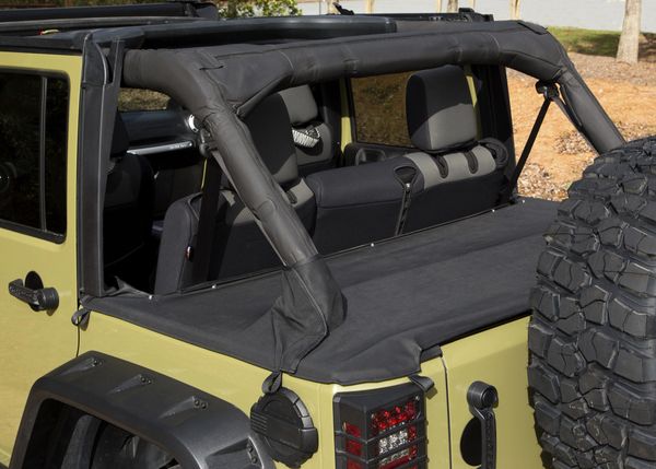 Rugged Ridge 13550.04 Tonneau Cover for 07-18 Jeep Wrangler Unlimited JK 4 Door