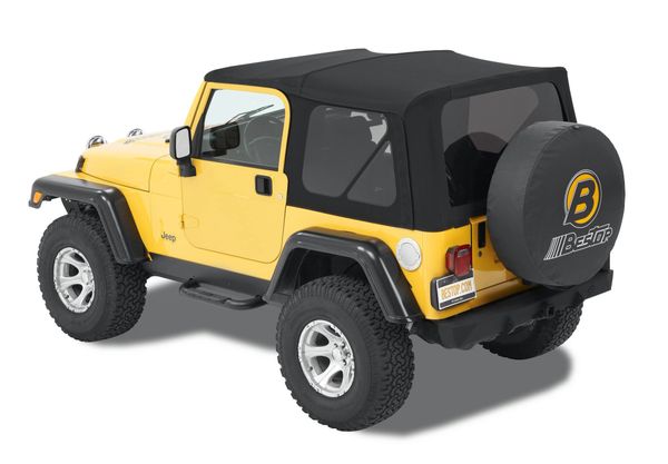 Bestop Replace-a-top Soft Top with Tinted Windows for 04-06 Jeep Wrangler TJ
