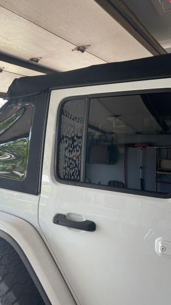 Jeep Window Vinyl Themed Decal
