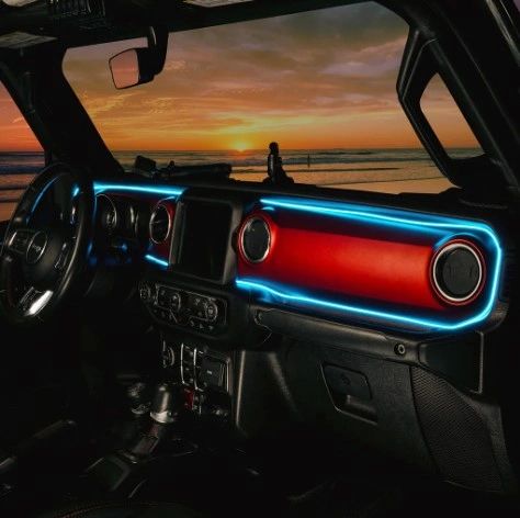 ORACLE Lighting 2018-2023 Jeep Wrangler JL/Gladiator JT Dynamic ColorSHIFT LED Interior Dash Board Kit 4236-332