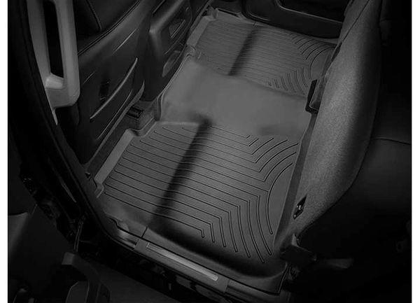 WEATHERTECH 14-16 SILVERADO/SIERRA 1500/15-16 2500/3500 CREW CAB FULL COVERAGE UNDER REAR SEAT FLOORLINER BLACK