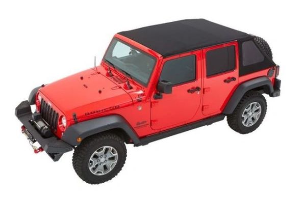 Bestop TREKTOP NX PLUS SOFT TOP 4DR Jeep Wrangler 07-18 JKU Twill