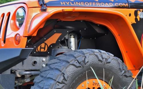 Hyline JEEP JK & JKU FRONT INNER FENDER LINERS (2007 TO PRESENT)