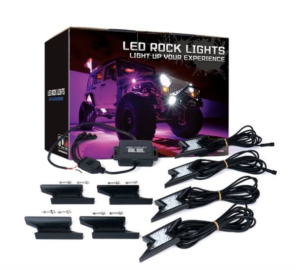 Lightning LED RGB Bluetooth Off-road Rock Lights