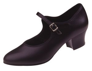 LEATHER BAR SHOE 1.5" HEEL