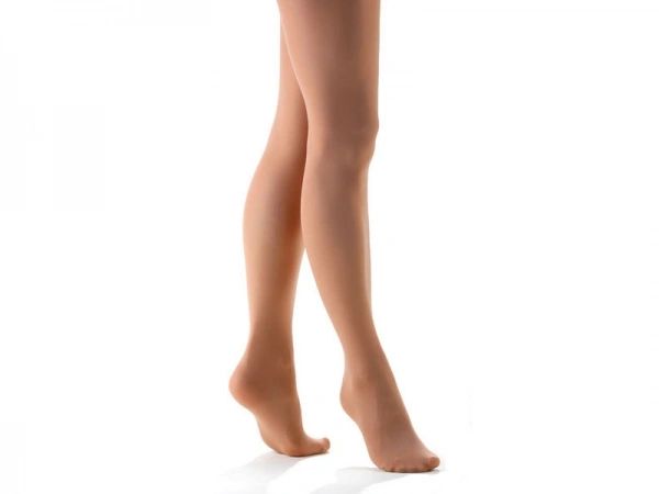 CHILDREN'S CAPEZIO HOLD AND STRETCH FOOTED TIGHTS