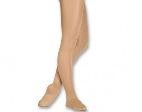 CHILDREN'S CAPEZIO FOOTED SHIMMER TIGHTS