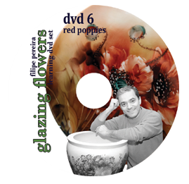 sku#7105 Red Poppies #6 - DVD - Flower