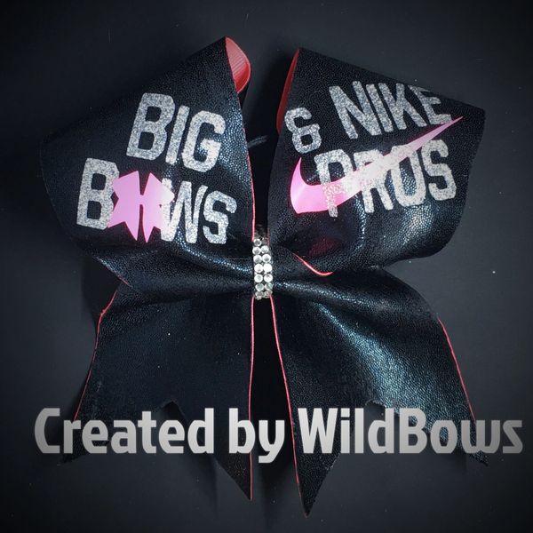 Big Bows and Nike Pros bow in Black