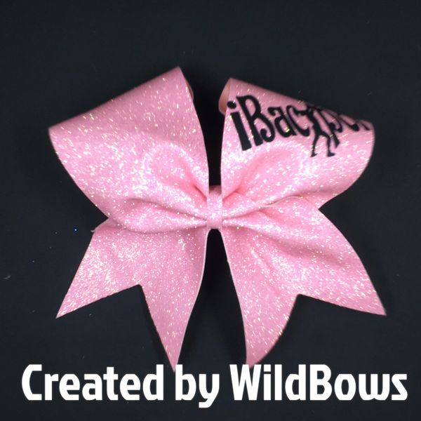 iBackspot in light pink bow