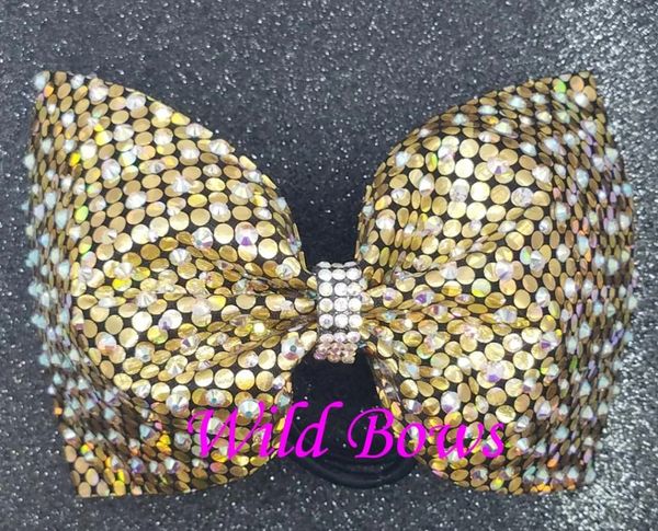 Blinged Out Cheer Bows