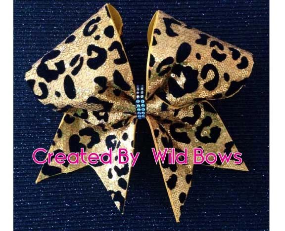 Cheetah Sequin (Gold)