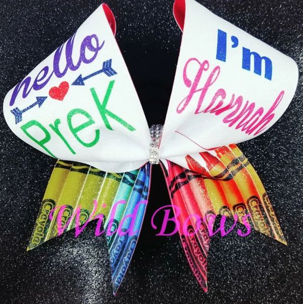 Back to School Bow