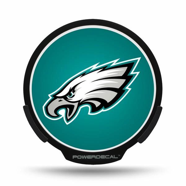 Philadelphia Eagles LED Window Decal Light Up Logo Powerdecal NFL