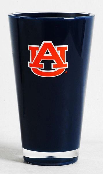 Auburn Tigers Acrylic Tumbler Cup Round 20oz. Insulated/Shatterproof NCAA Licensed FREE SHIPPING