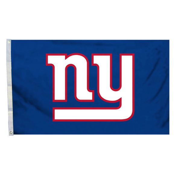 New York Giants Team Logo Banner Flag 3' x 5' NFL Licensed
