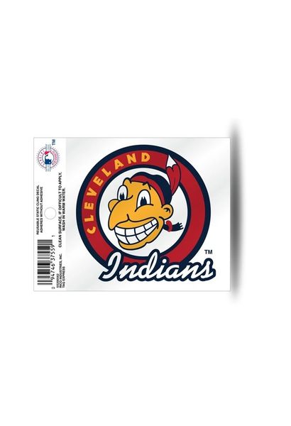 Cleveland Indians 1948 Cheif Wahoo Window Cling MLB Licensed