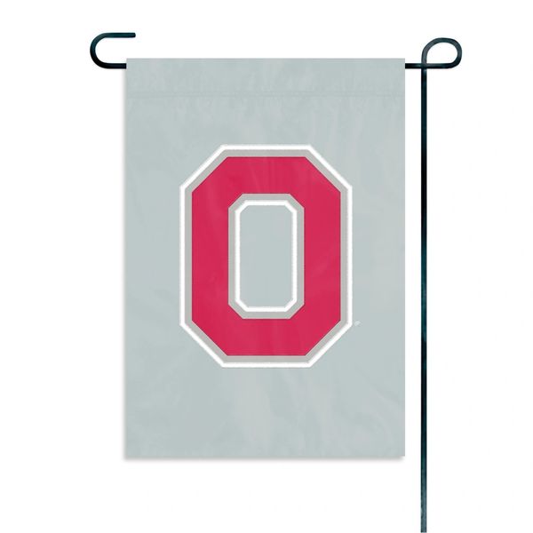 Ohio State Buckeyes Garden Flag 11" x 15" Embroidered NCAA