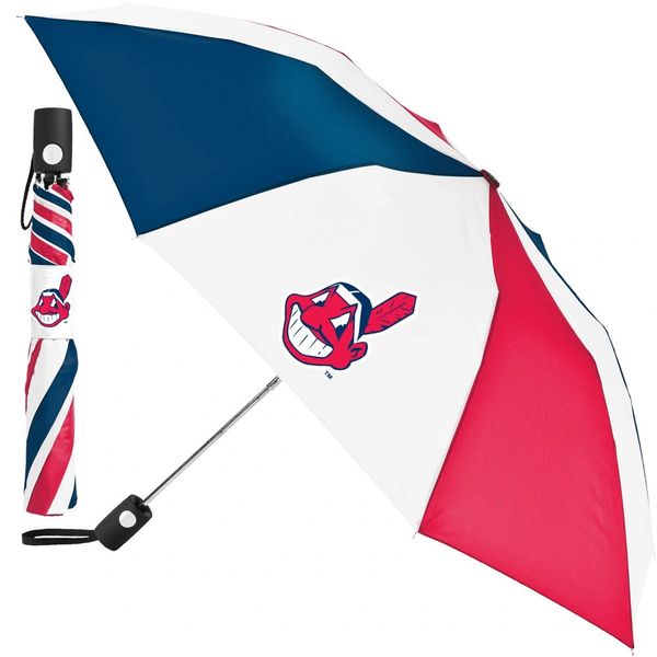 Cleveland Indians Automatic Push Button Umbrella 42" MLB Licensed