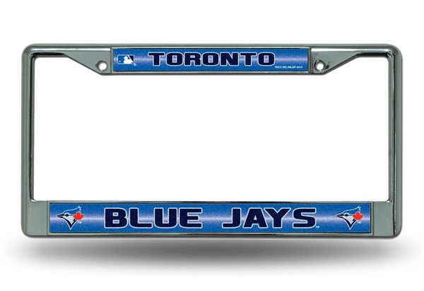 Toronto Blue Jays Chrome Bling License Plate Frame MLB Licensed
