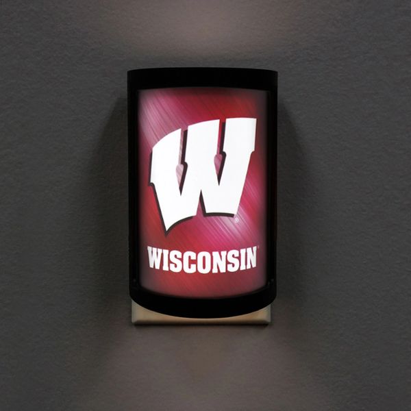 Wisconsin Badgers LED Motiglow Night Light NCAA Party Animal