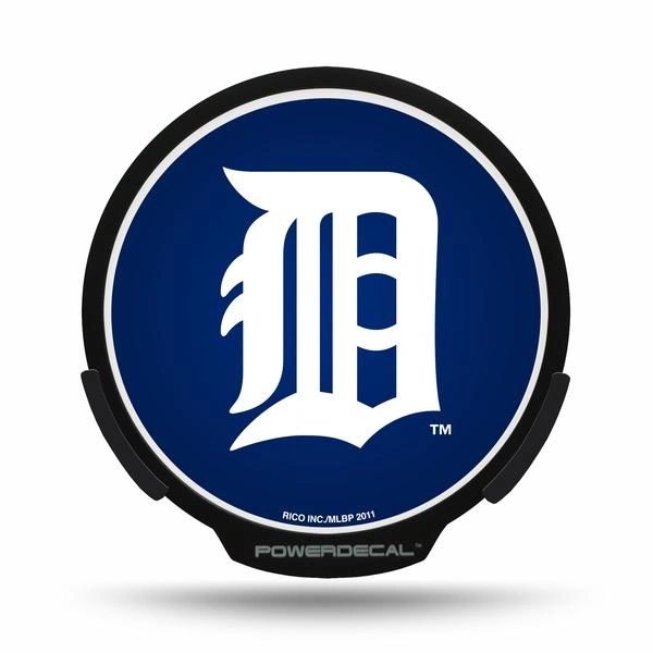 Detroit Tigers LED Window Decal Light Up Logo Powerdecal