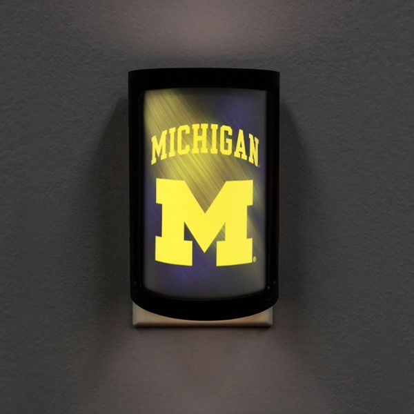 Michigan Wolverines LED Motiglow Night Light NCAA Party Animal
