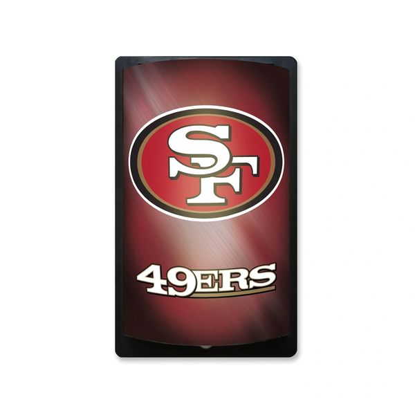 San Francisco 49ers Motiglow Light Up Wall Sign NFL Party Animal