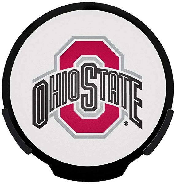 Ohio State Buckeyes LED Window Decal Light Up Logo Powerdecal NCAA