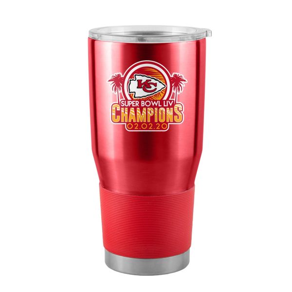 Kansas City Chiefs Super Bowl LIV Champions 30oz. Insulated Painted Stainless Steel Ultra Travel Tumbler NFL