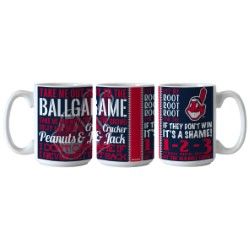 Cleveland Indians Chief Wahoo Ballgame Coffee Mug MLB