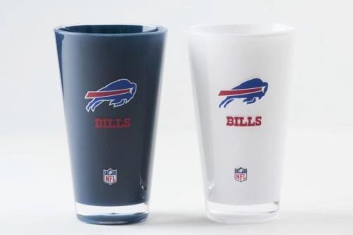 Buffalo Bills Acrylic 2 Pack Tumbler Cup 20oz. "On Field Colors" Insulated/Shatterproof NFL Licensed FREE SHIPPING