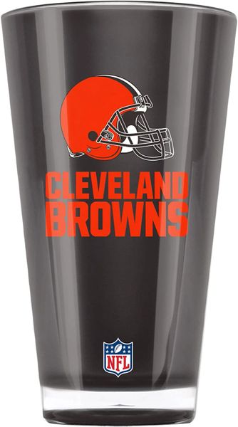 Cleveland Browns Acrylic Tumbler Cup 20oz. Round Insulated/Shatterproof NFL Licensed