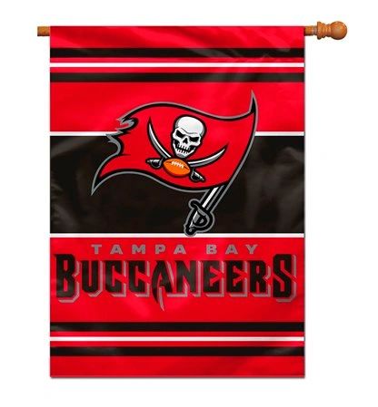 Tampa Bay Buccaneers 2 Sided Vertical House - Wall Flag