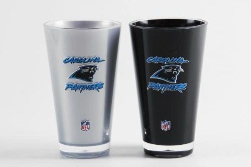 Carolina Panthers Insulated Tumbler Cups 2Pack 20oz NFL Licensed