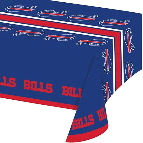 Buffalo Bills Tablecloth Table Cover By Creative Converting