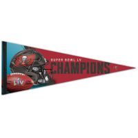 Tampa Bay Buccaneers Super Bowl LV 55 Champions Rollable Premium Pennant