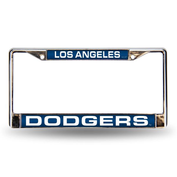 Los Angeles Dodgers Chrome License Plate Frame MLB