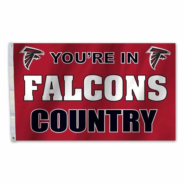Atlanta Falcons You're In Country Banner Flag 3' x 5' NFL Licensed