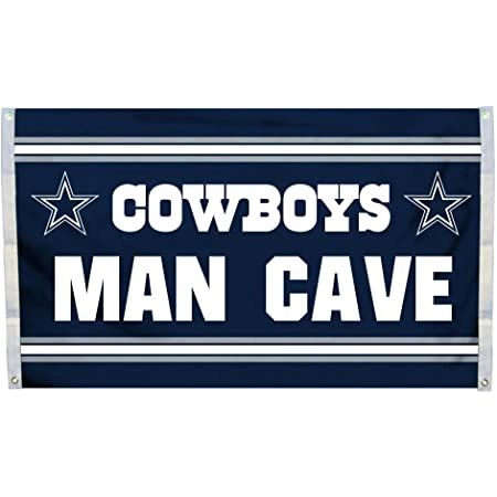 Dallas Cowboys "Man Cave" 3' x 5' Banner Flag NFL Licensed