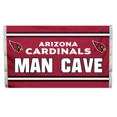 Arizona Cardinals "Man Cave" 3' x 5' Banner Flag NFL Licensed