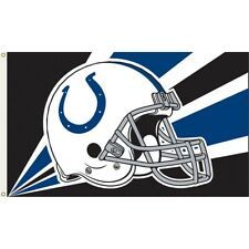 Indianapolis Colts Team Helmet Banner Flag 3'x5' NFL Licensed