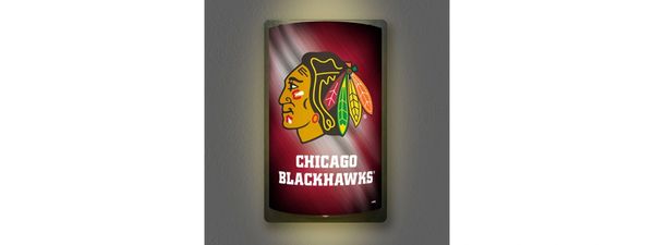 Chicago Blackhawks Motiglow Light Up Wall Sign NHL Party Animal