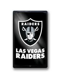 Las Vegas Raiders Motiglow Light Up Wall Sign NFL Party Animal